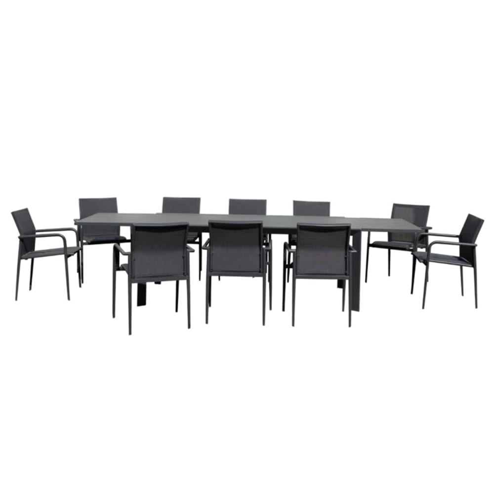 ensemble de jardin en - gris