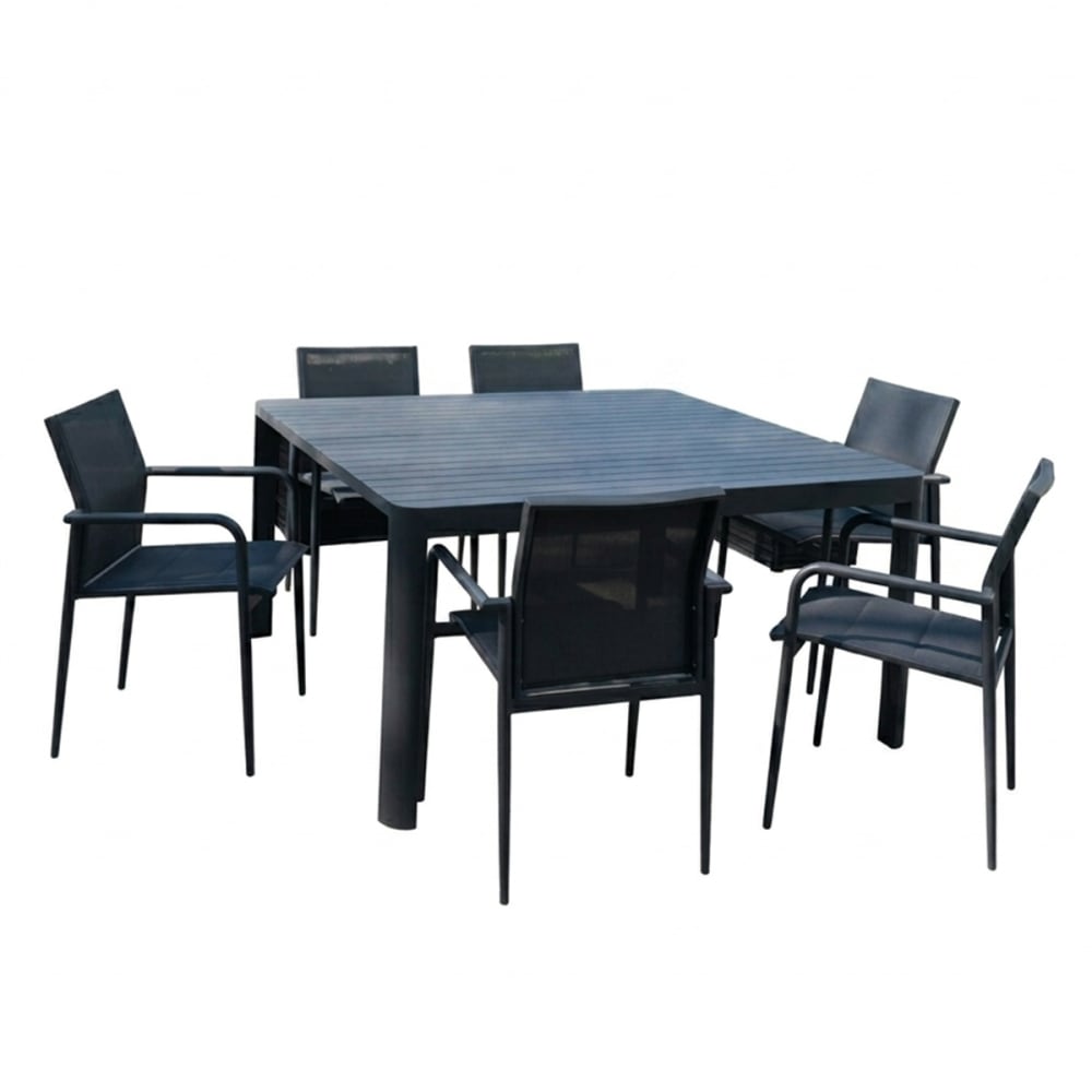 Ensemble carré de jardin - fauteuils