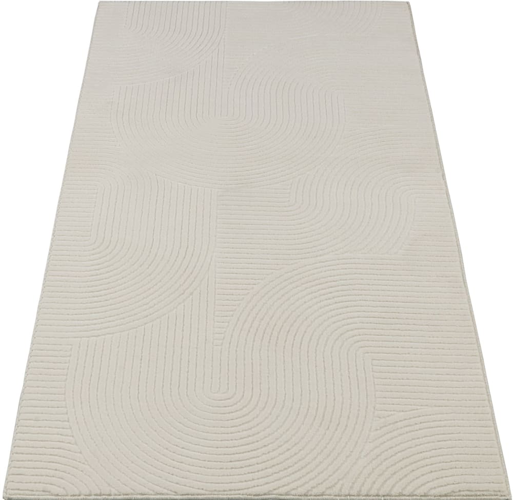Tapis salon antidérapant arc, crème, 300 x 400 cm — vue 4