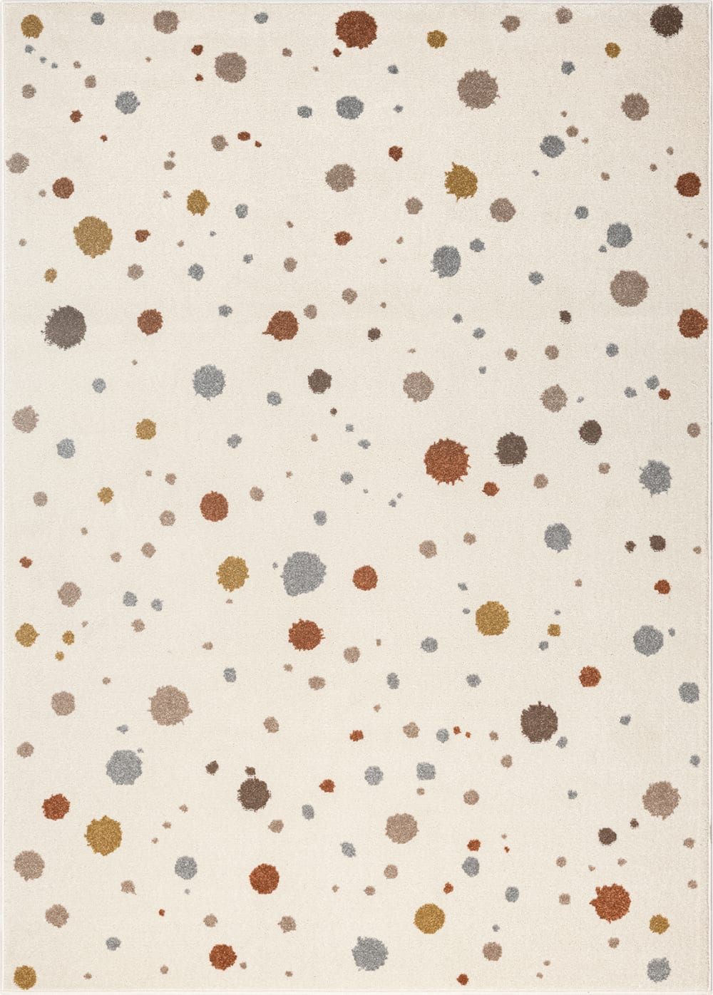 The carpet Teppich Kinder modern Baby Mädchen Junge, creme, 200 x 280 cm style modern BEIGE Öko-Tex Zertifikat PP - POLYPROPYLEN Kinder