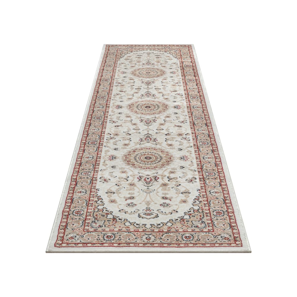 Tapis oriental classique, crème, 80 x 300 cm — vue 4