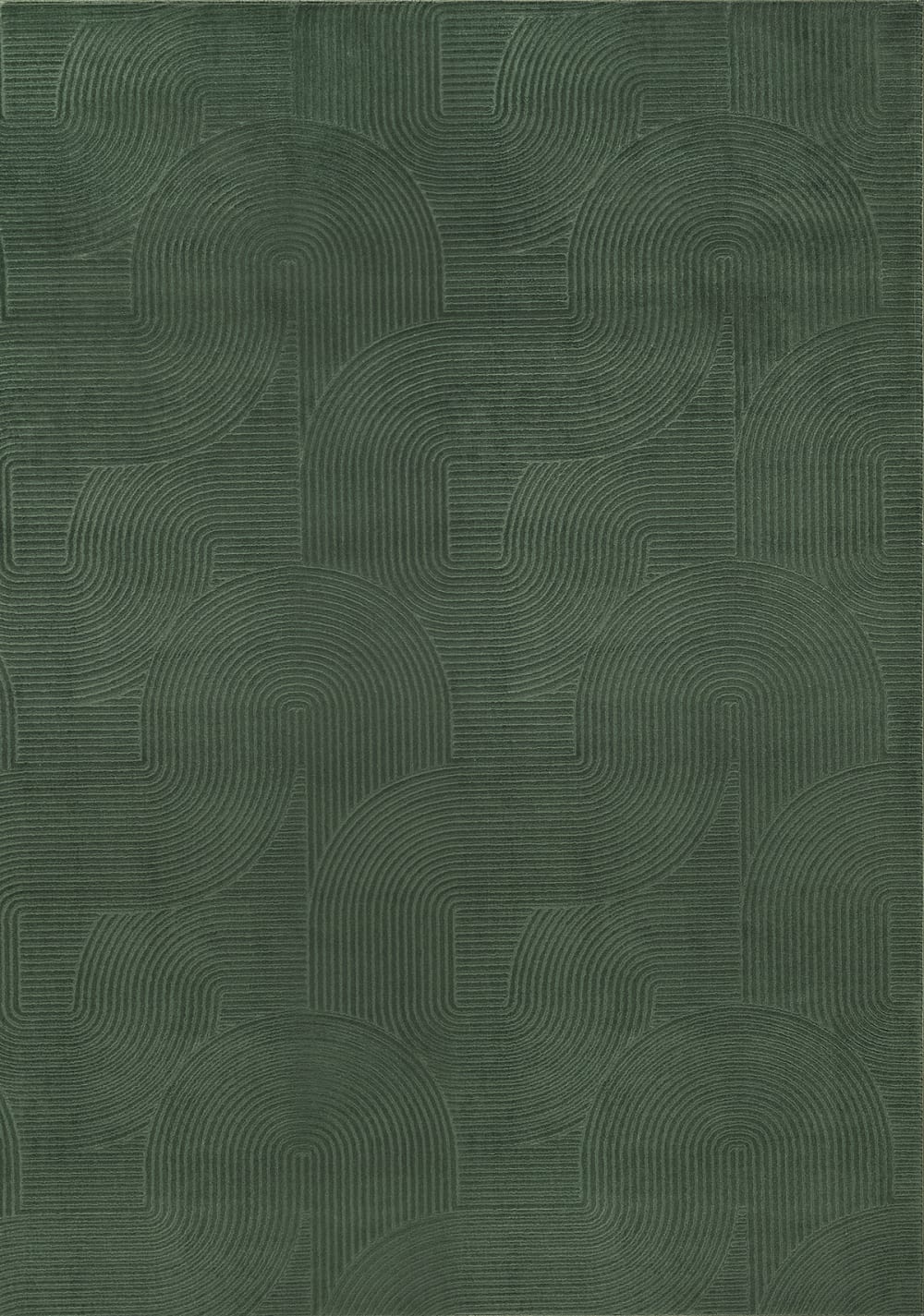 Tapis salon antidérapant arc, forêt, 120 x 160 cm