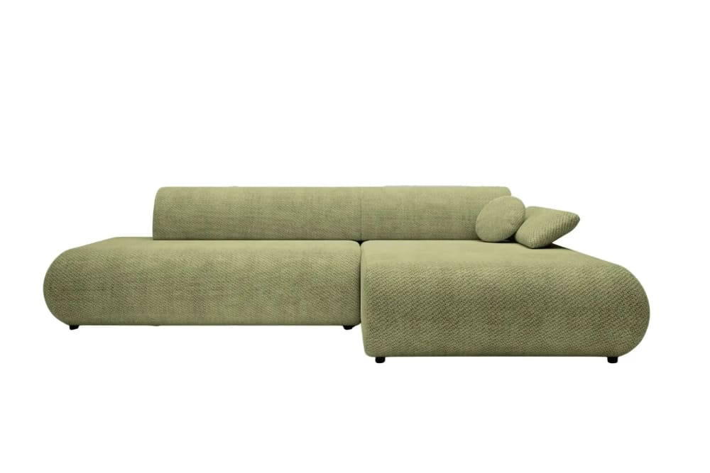 Canapé d'angle convertible - lisse