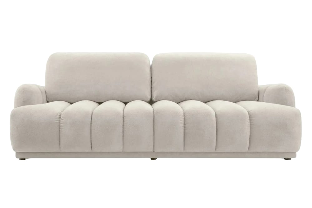 Canapé droit convertible - lisse