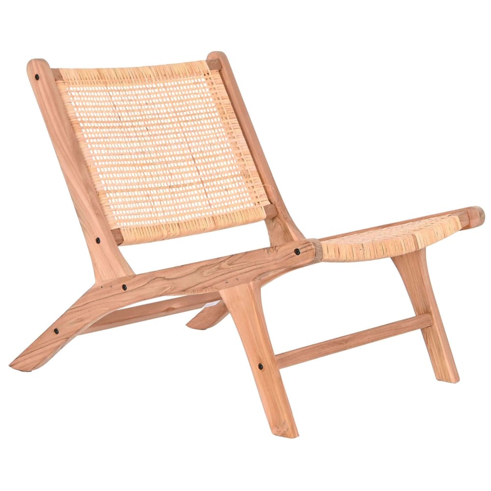 Chaise en teck 65x80x68