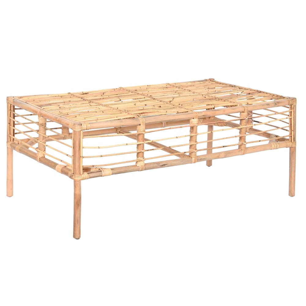 Table basse de jardin - rotin