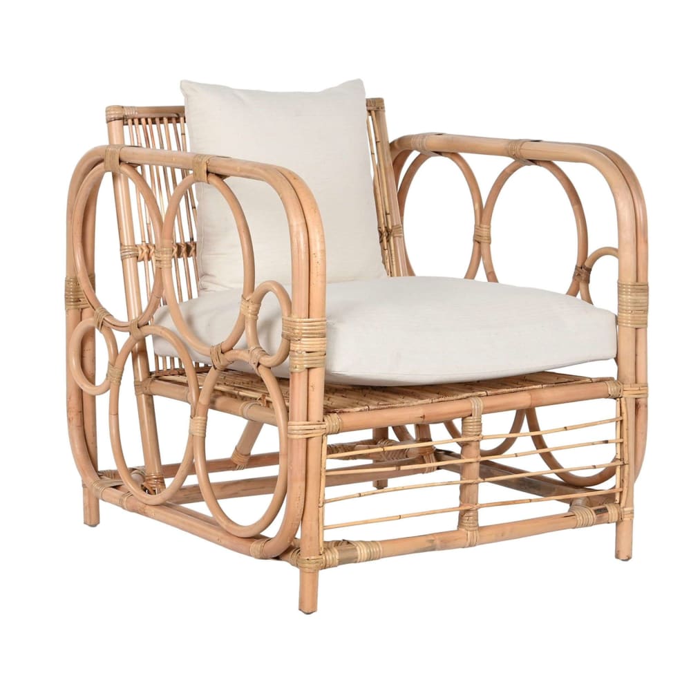 Fauteuil en rotin 72x72x76