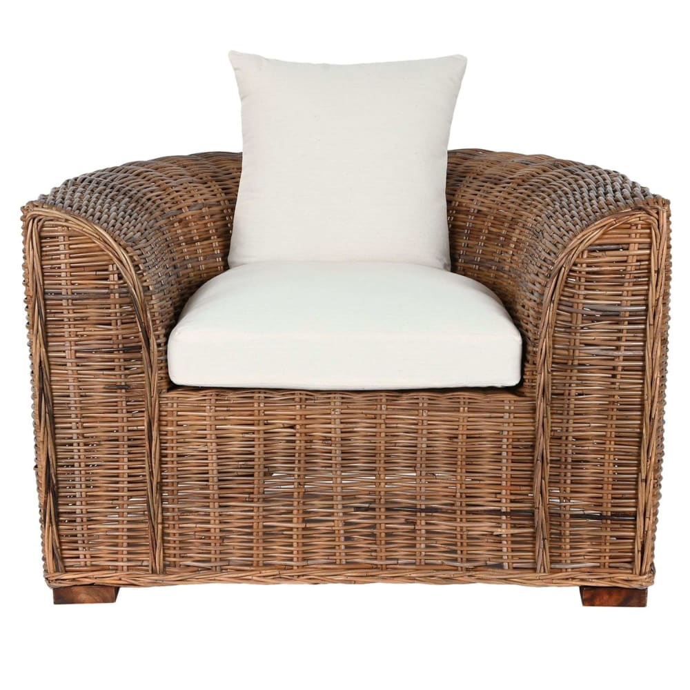 fauteuil en rotin 100x78x68