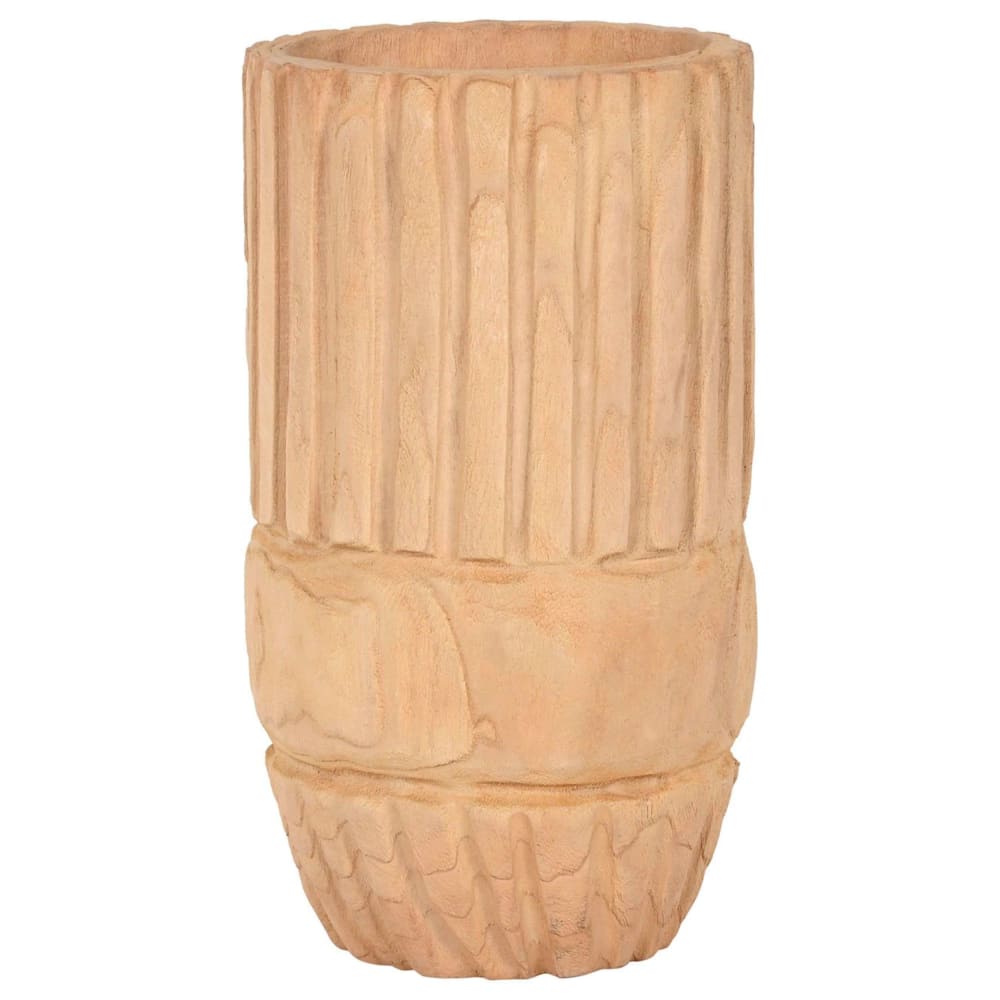 Cache-pot sculpté en