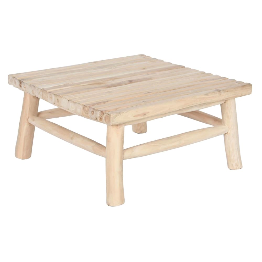 Table basse de jardin - teck