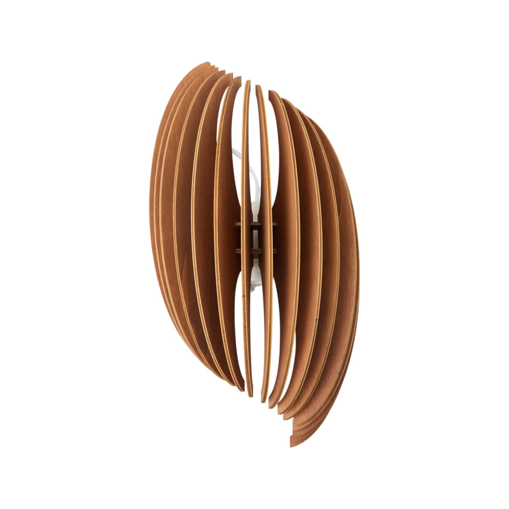 Applique murale en bois de peuplier teinture claire h13 — Beyit