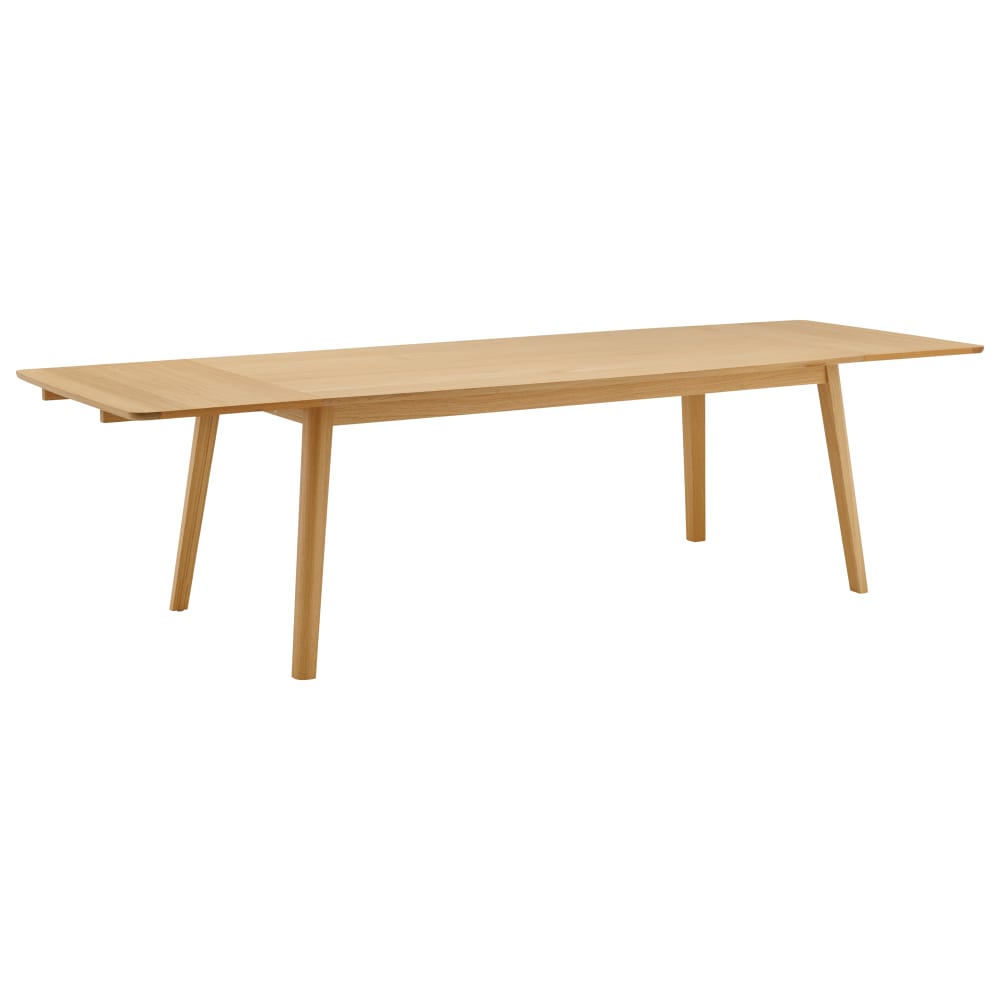 Table rectangulaire extensible placage bois 240 x 85 cm — Beyit