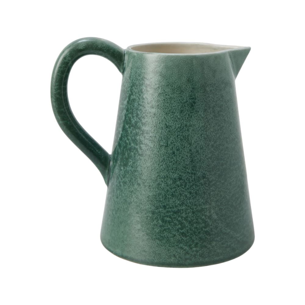 Broc céramique déco bleu 20 cm