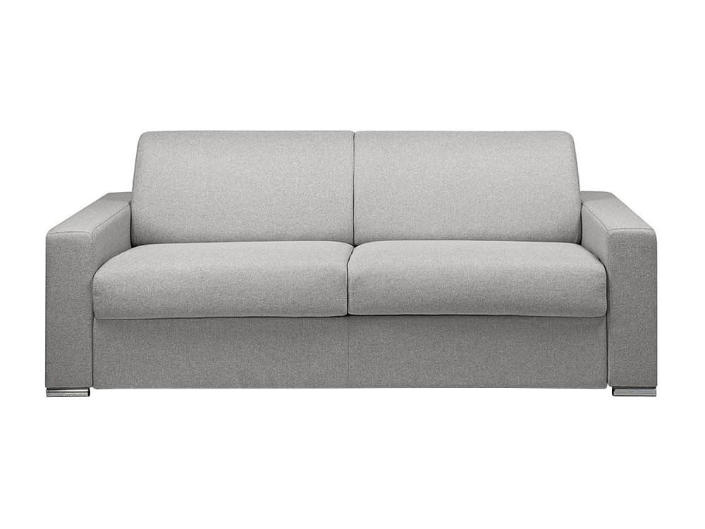 Canapé convertible polyester 4 places gris} Canapé convertible polyester 4 places gris}