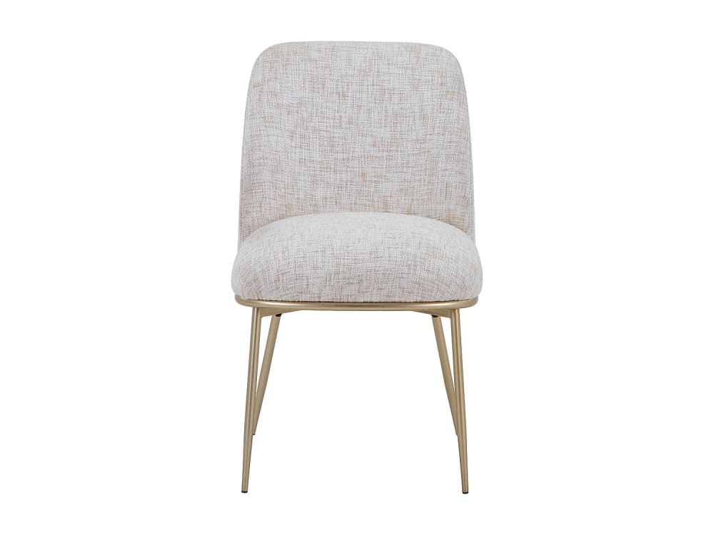 Lot de 2 chaises  crème