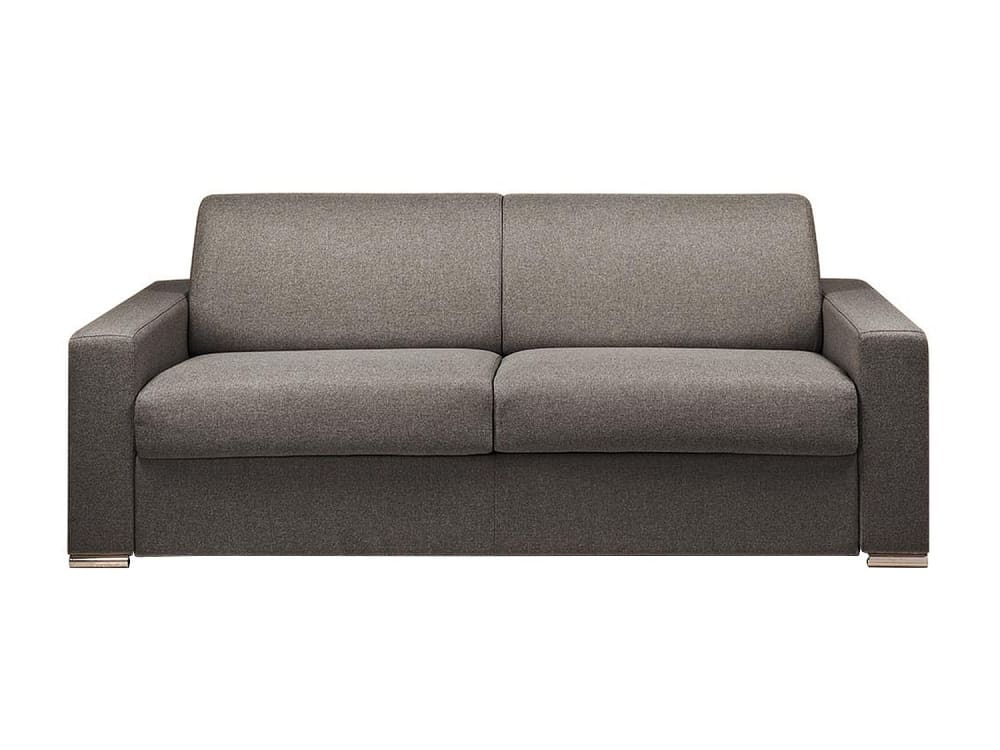 Canapé convertible polyester 4 places gris anthracite} Canapé convertible polyester 4 places gris anthracite}