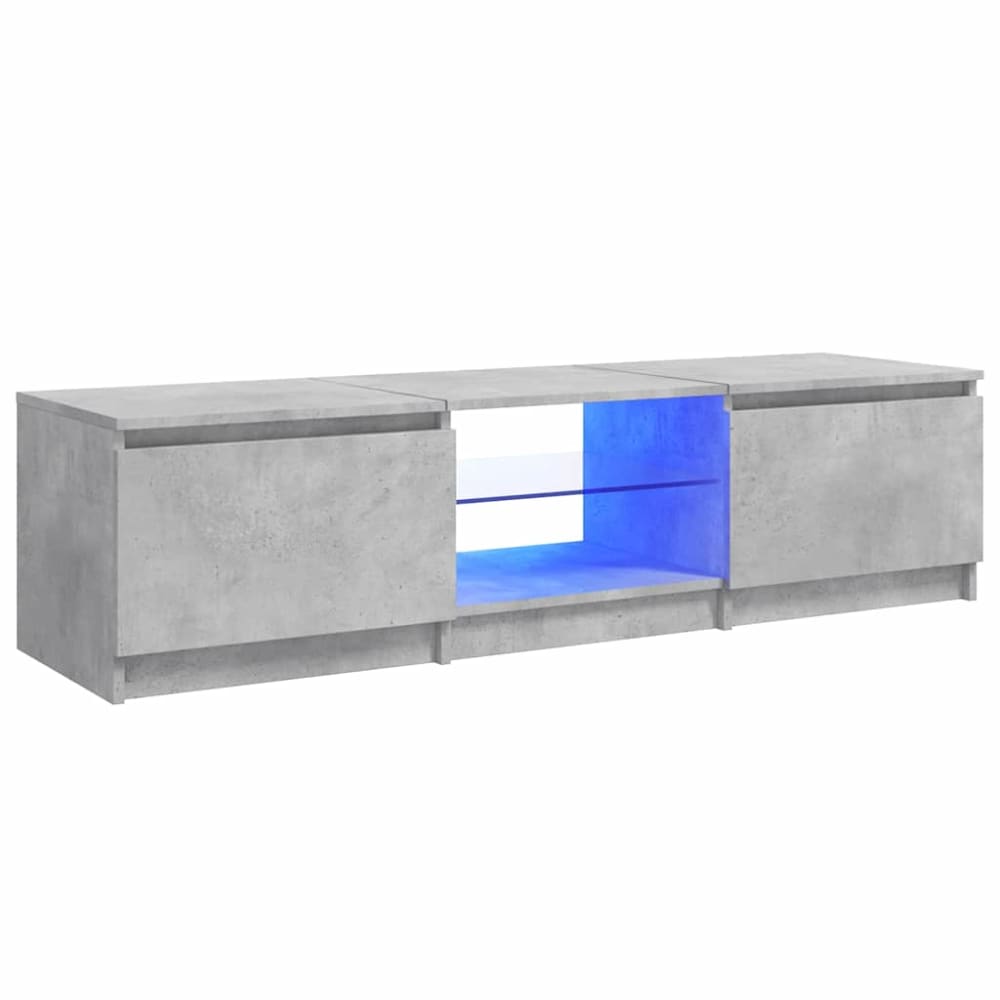 Meuble tv avec led bois