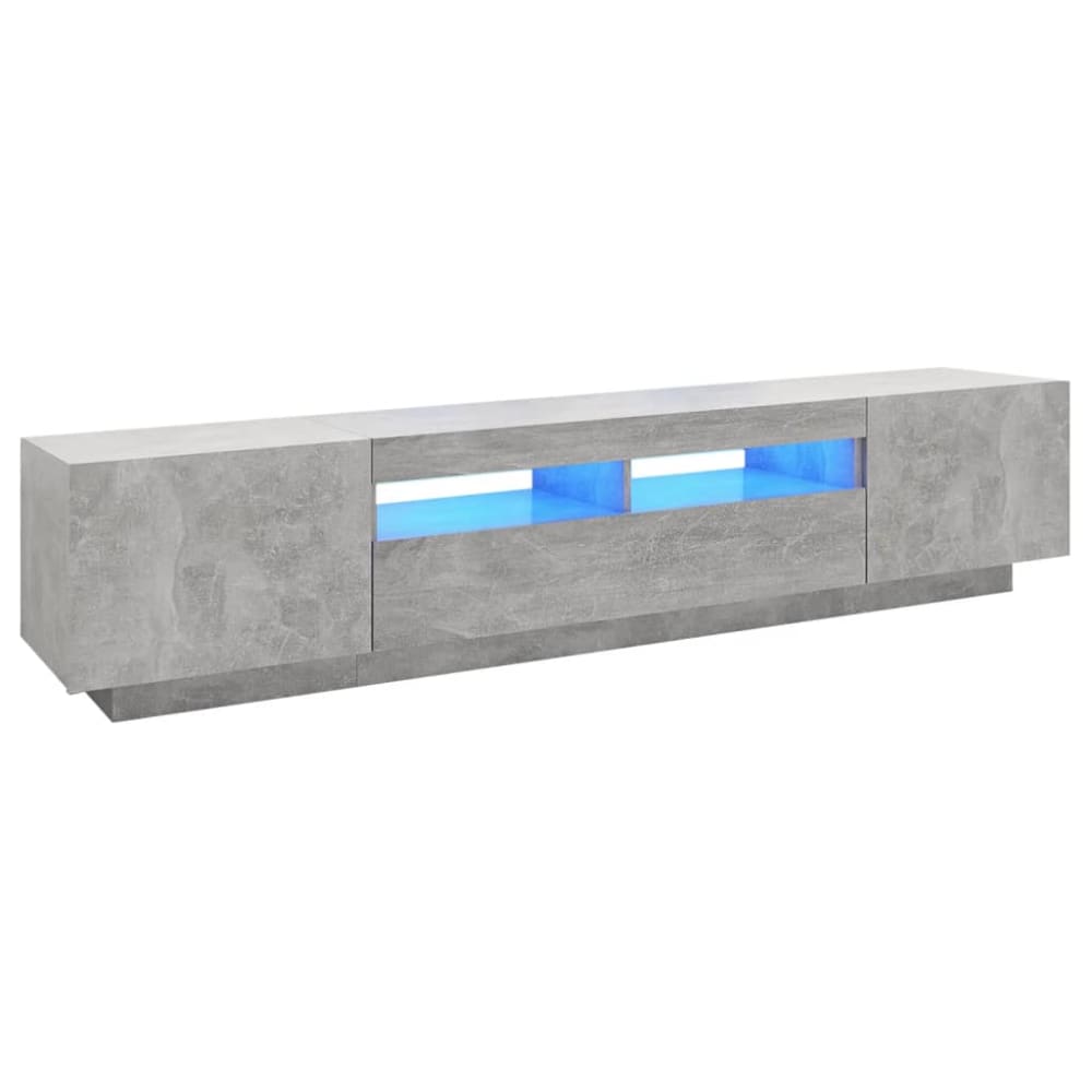 Meuble tv avec led bois