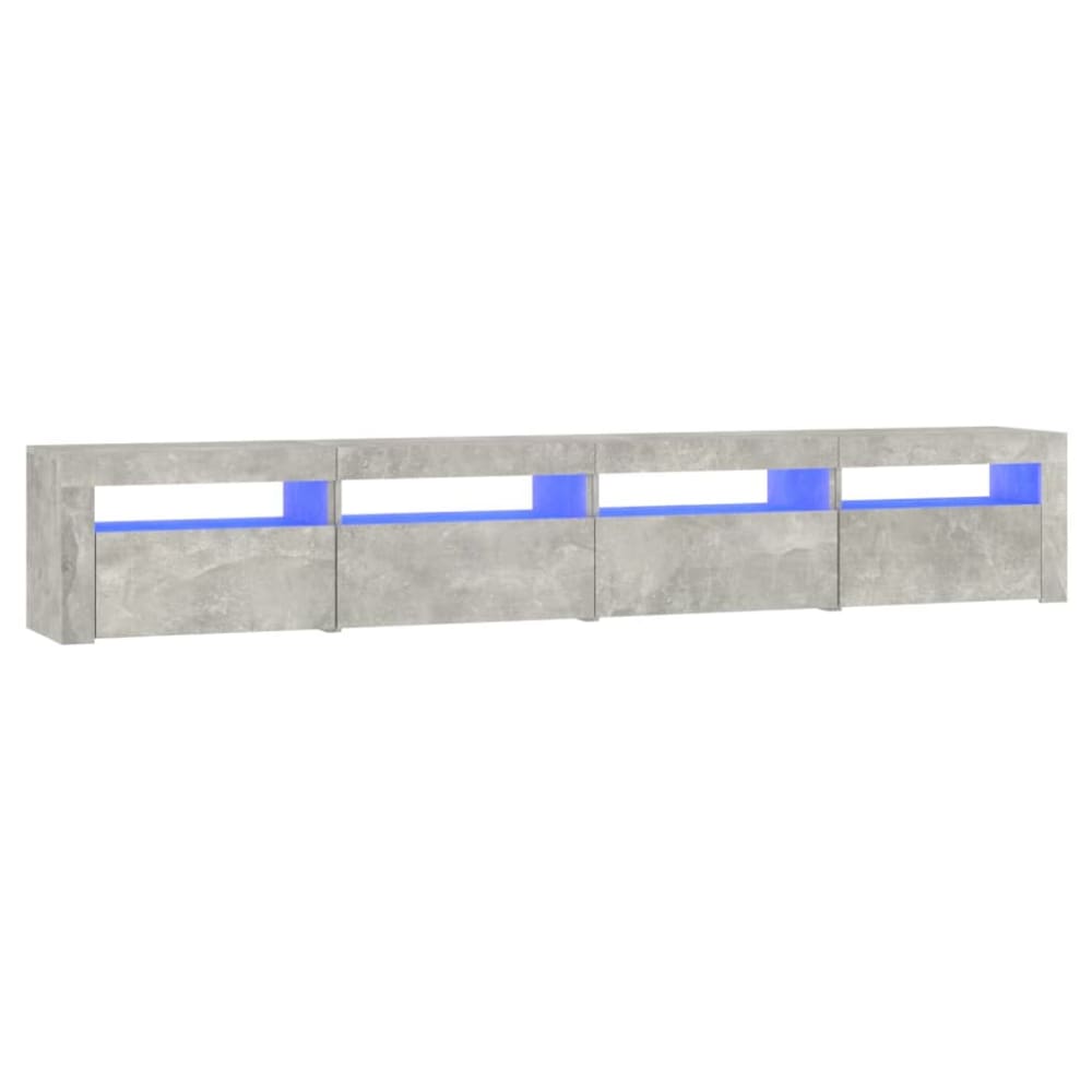 Meuble tv avec led bois