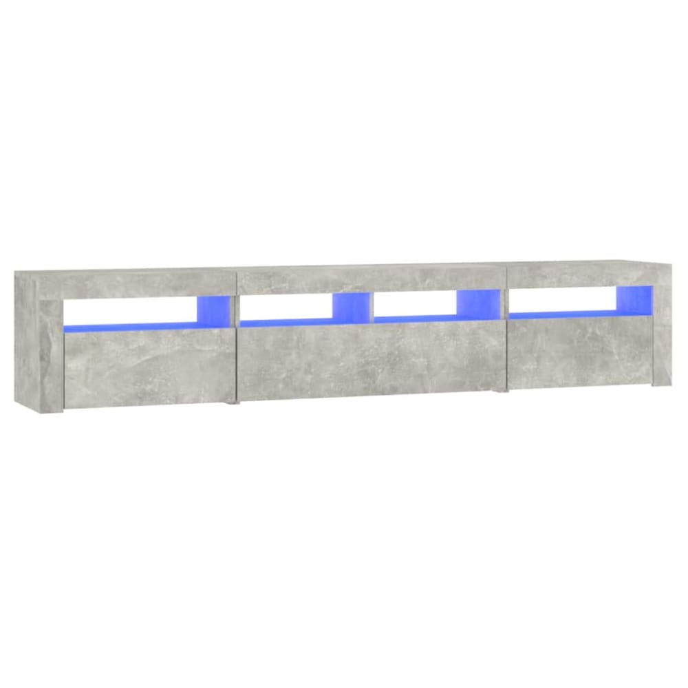 Meuble tv avec led bois