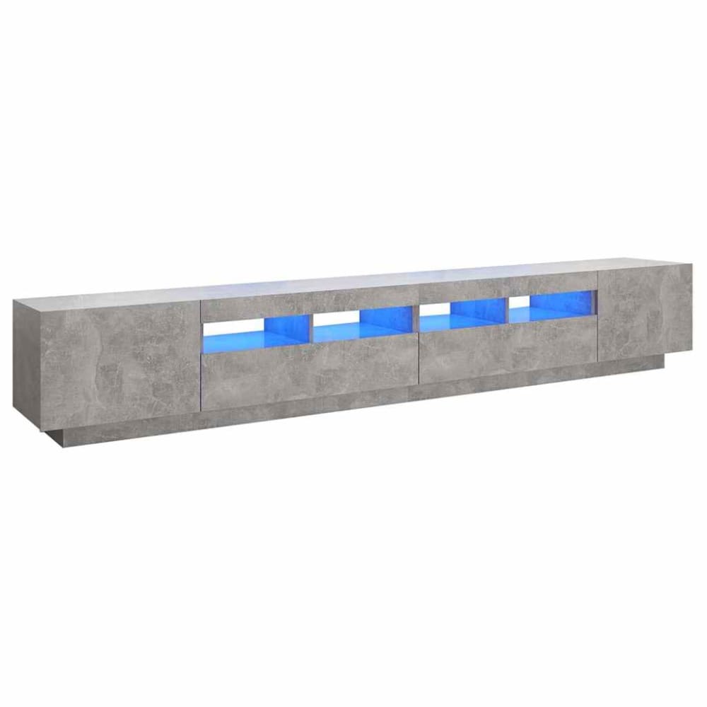 Meuble tv avec led bois