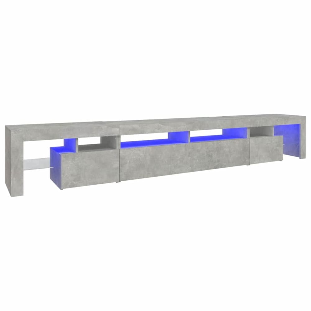 Meuble tv avec led bois