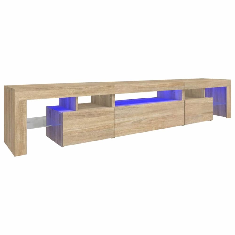 Maison Chic Mueble tv con luces