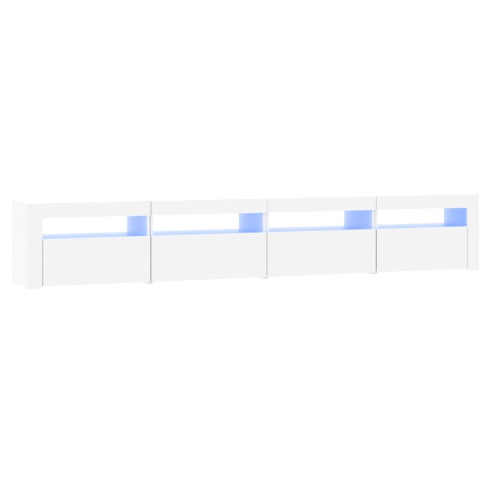 Meuble tv avec led bois