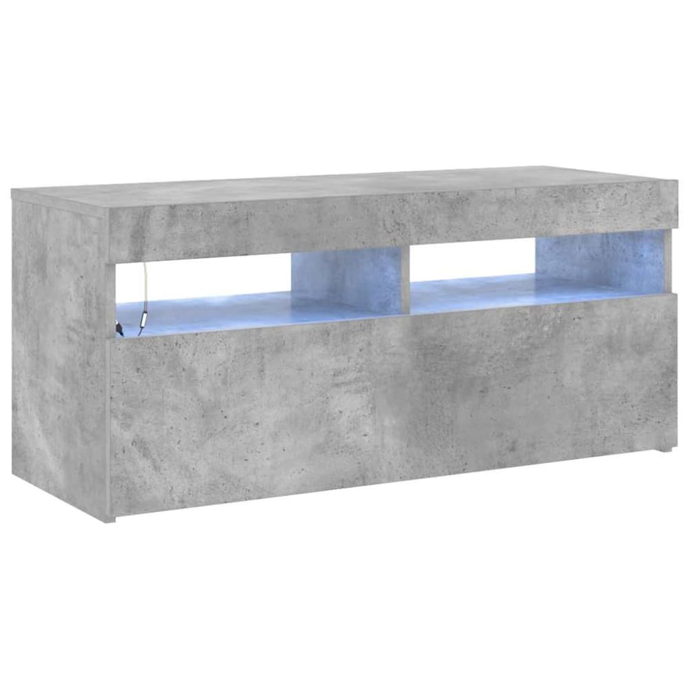 Meuble tv avec led bois
