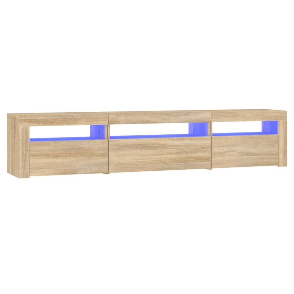Meuble tv avec led bois