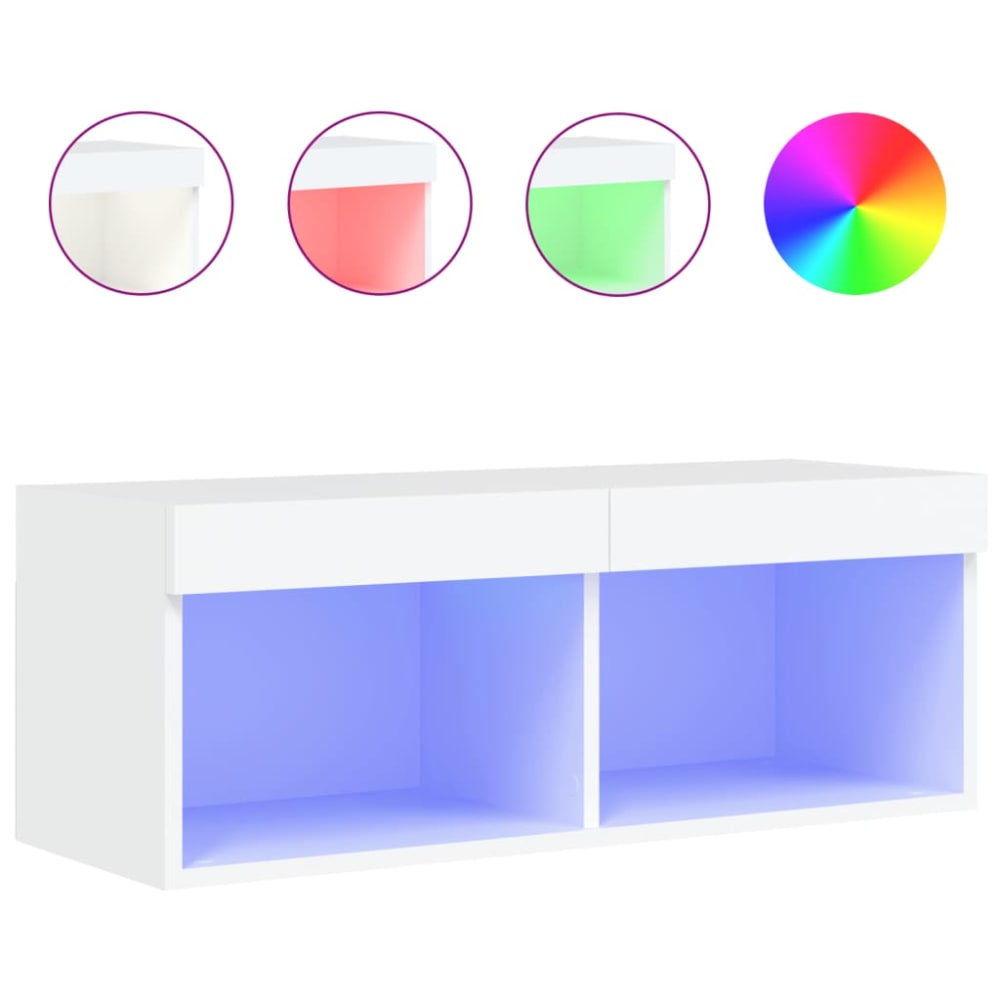 Maison Chic Mueble tv con luces