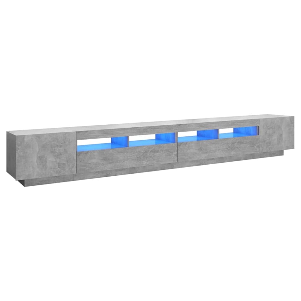 Meuble tv avec led bois