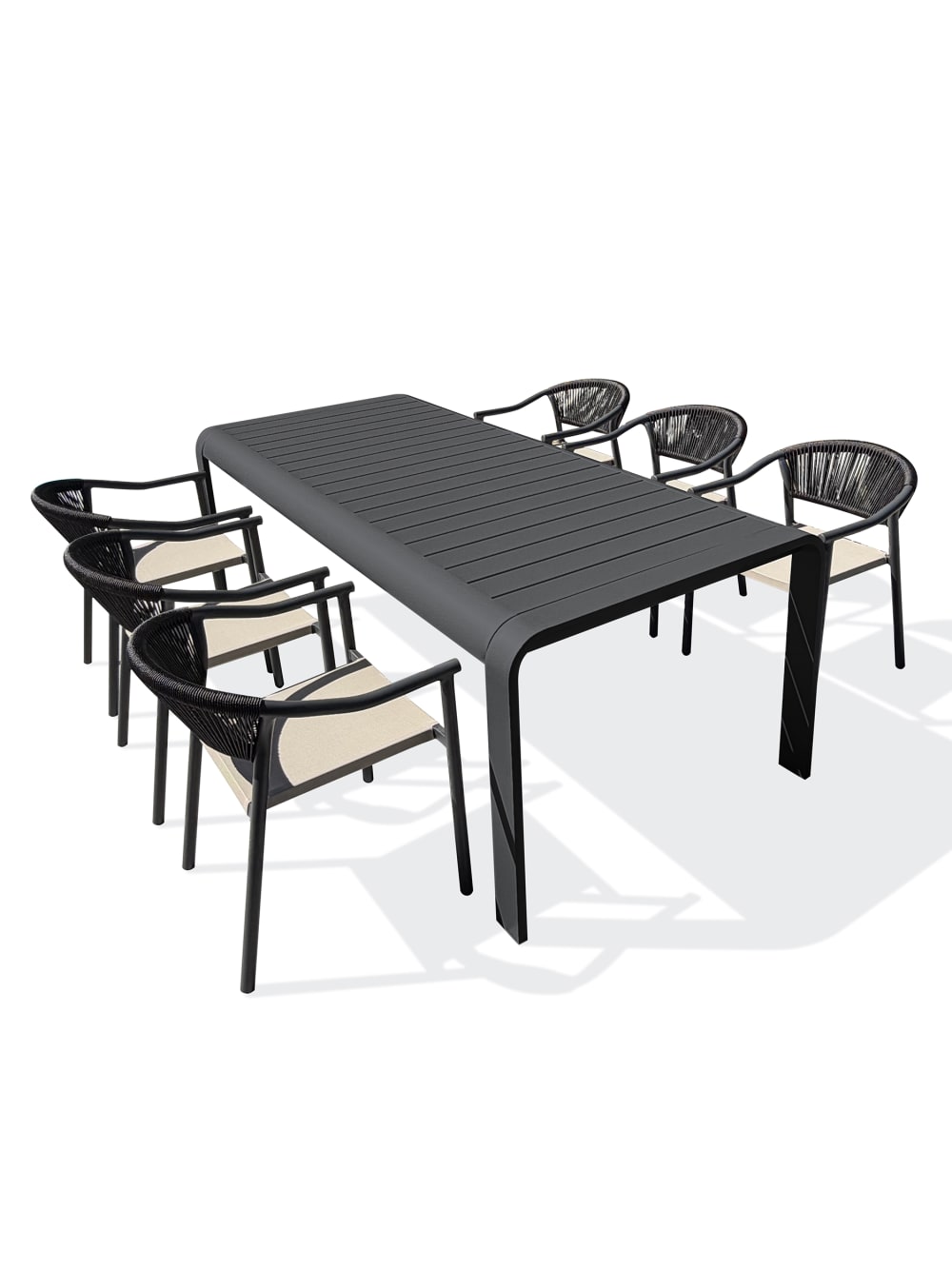 ensemble repas de jardin