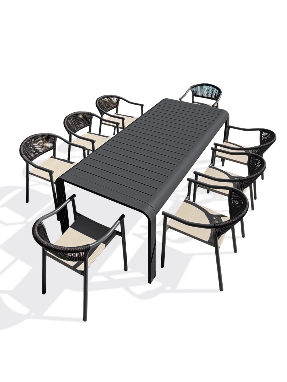 ensemble repas de jardin