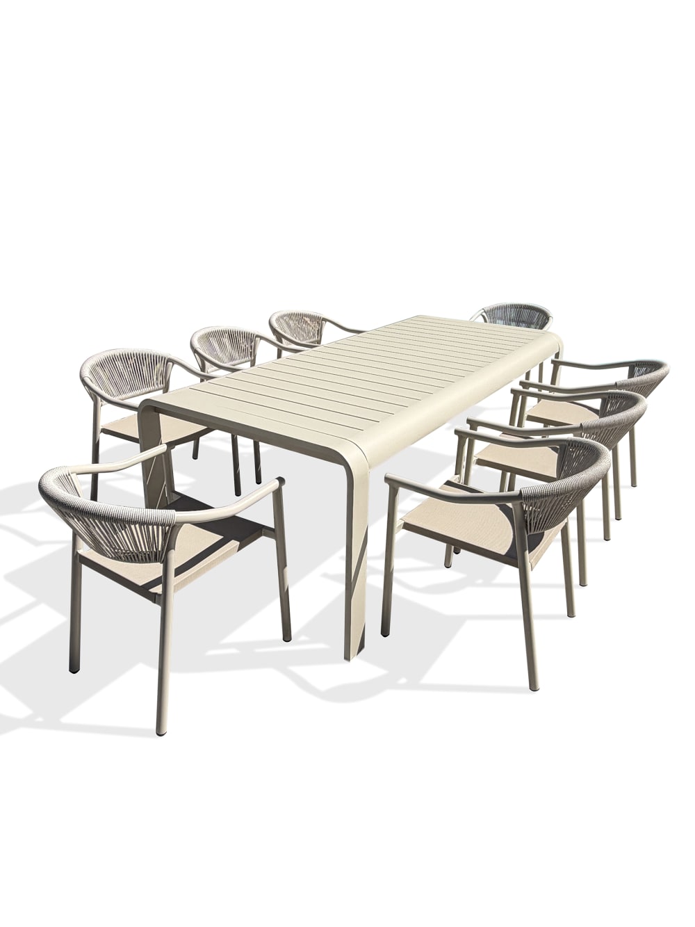Ensemble repas de jardin