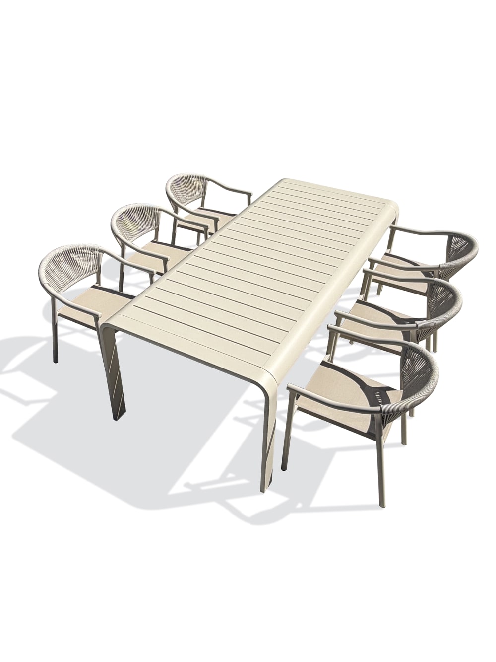ensemble repas de jardin