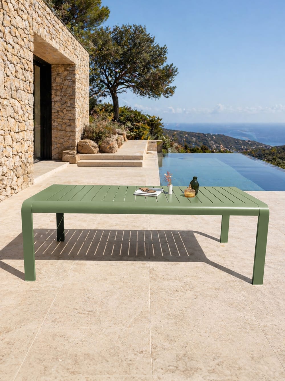 Table de jardin en aluminium Table de jardin en aluminium