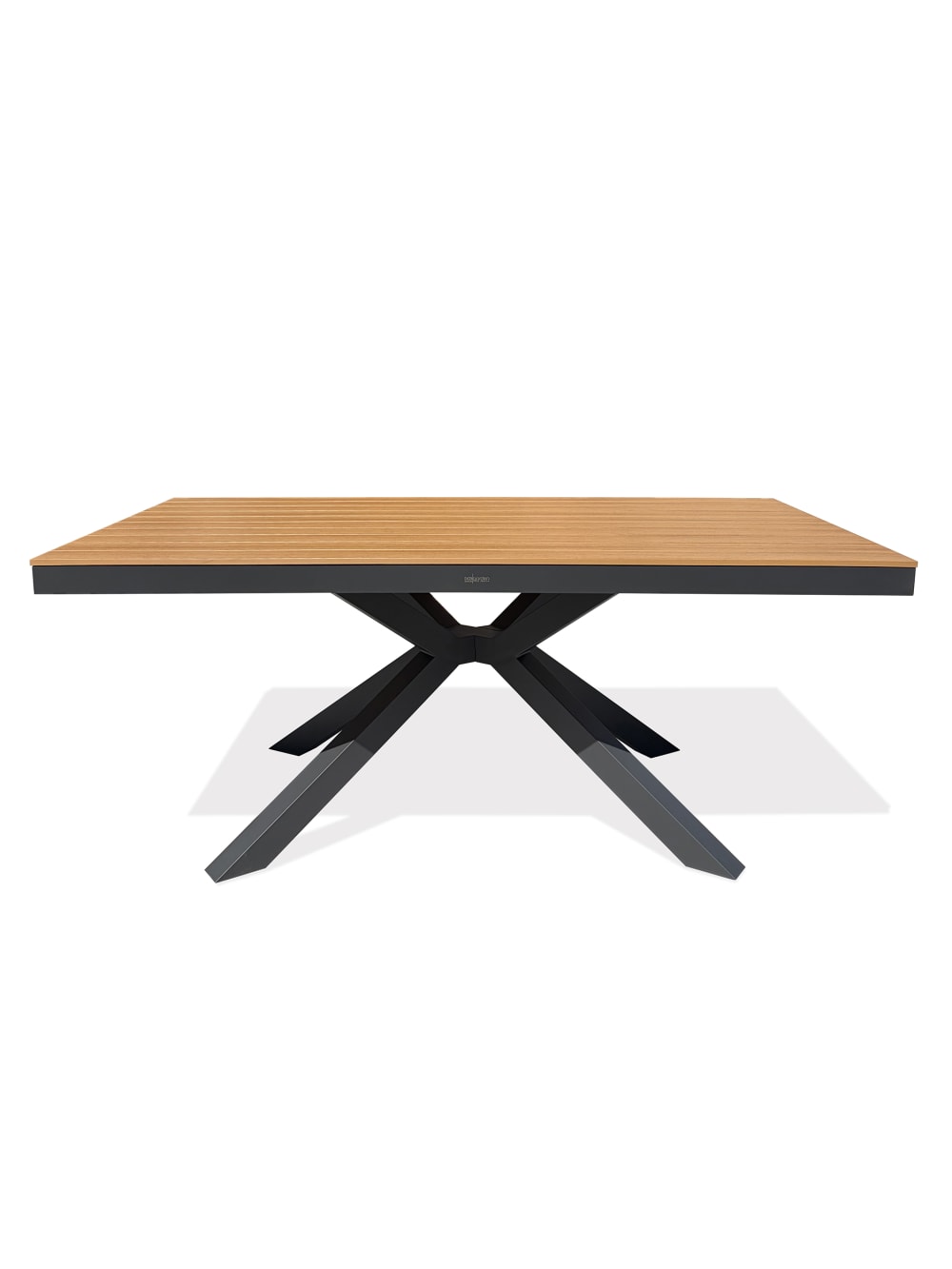Table de jardin en alu - plateau
