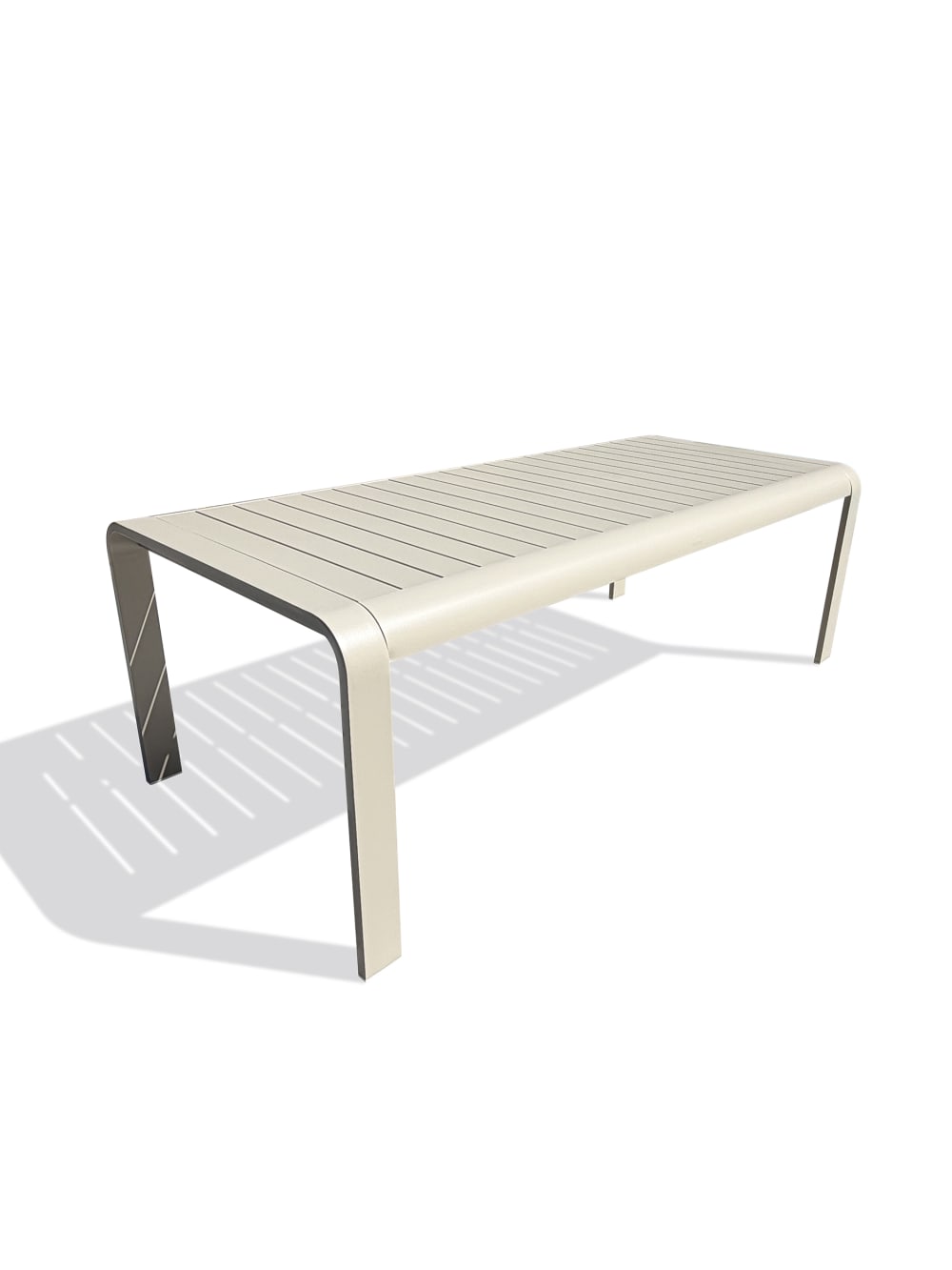 Table de jardin en aluminium