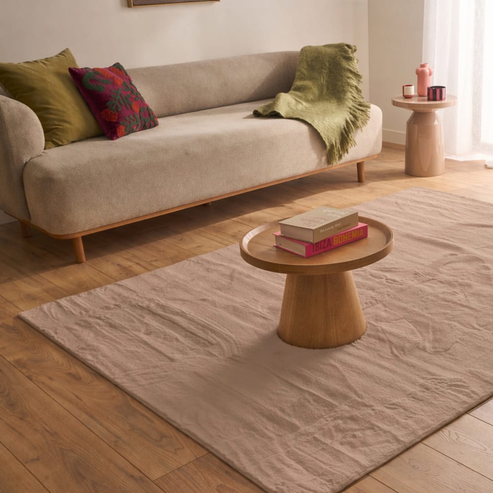 Tapis doux taupe 160x230 — vue 3