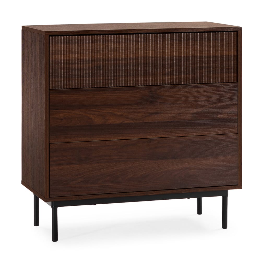 commode 3 tiroirs effet