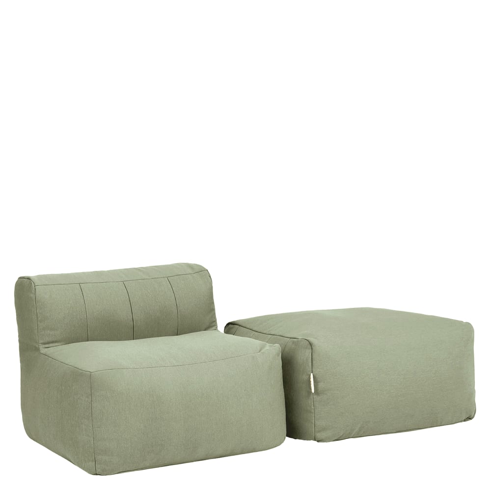 pouf canapé de jardin