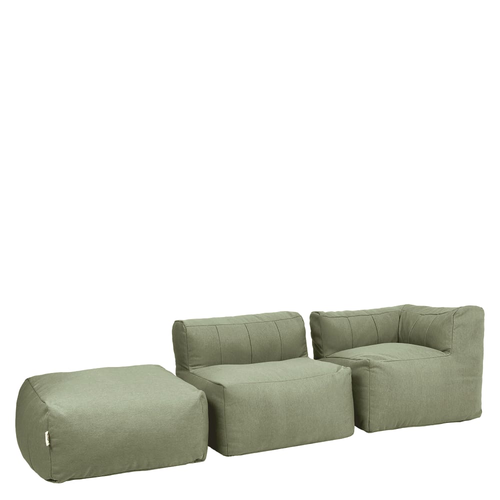 pouf canapé de jardin