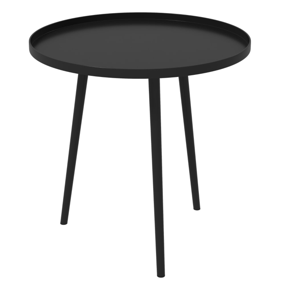 Table de jardin en acier - noire