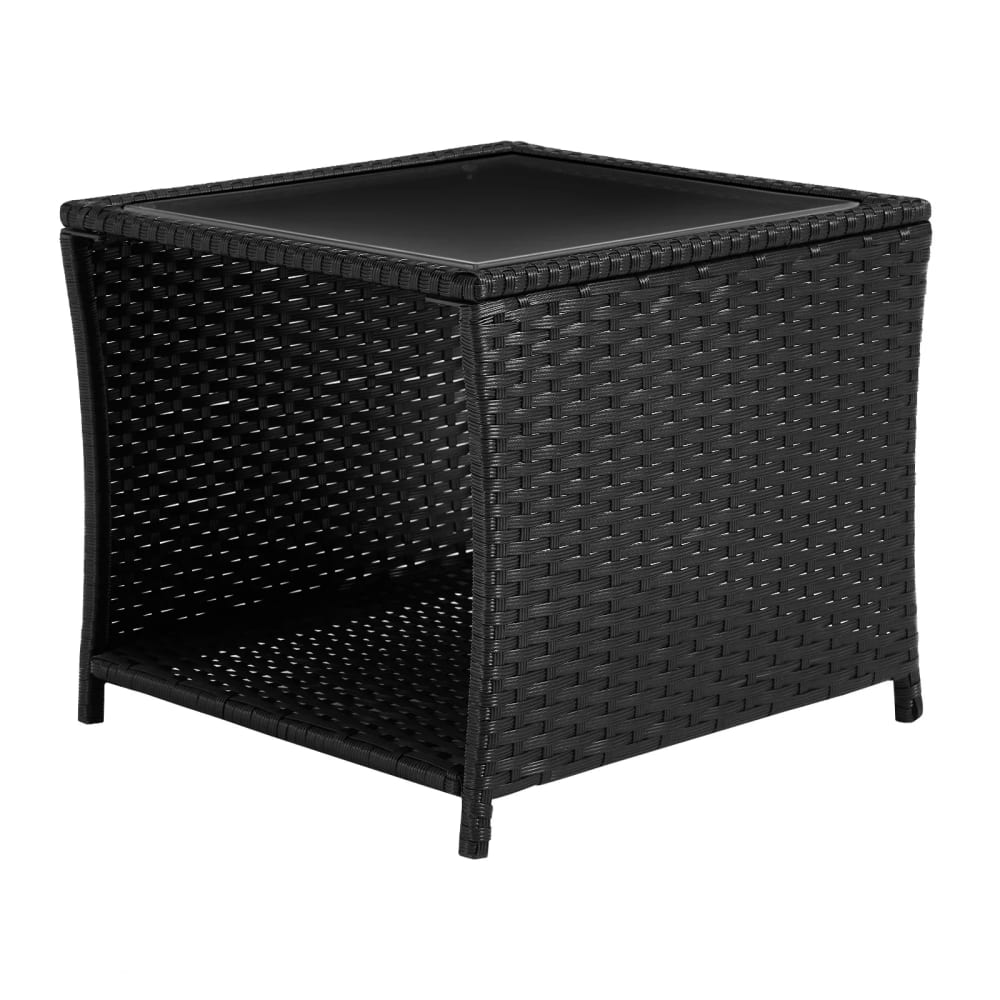 Table de jardin en rotin