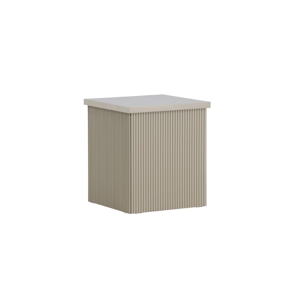 Beistelltisch Lenox 40*40cm, beige - Maisons Du Monde