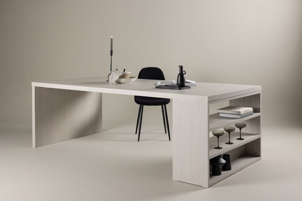 Esstisch Mika 230*110cm, Weiß - Maisons Du Monde