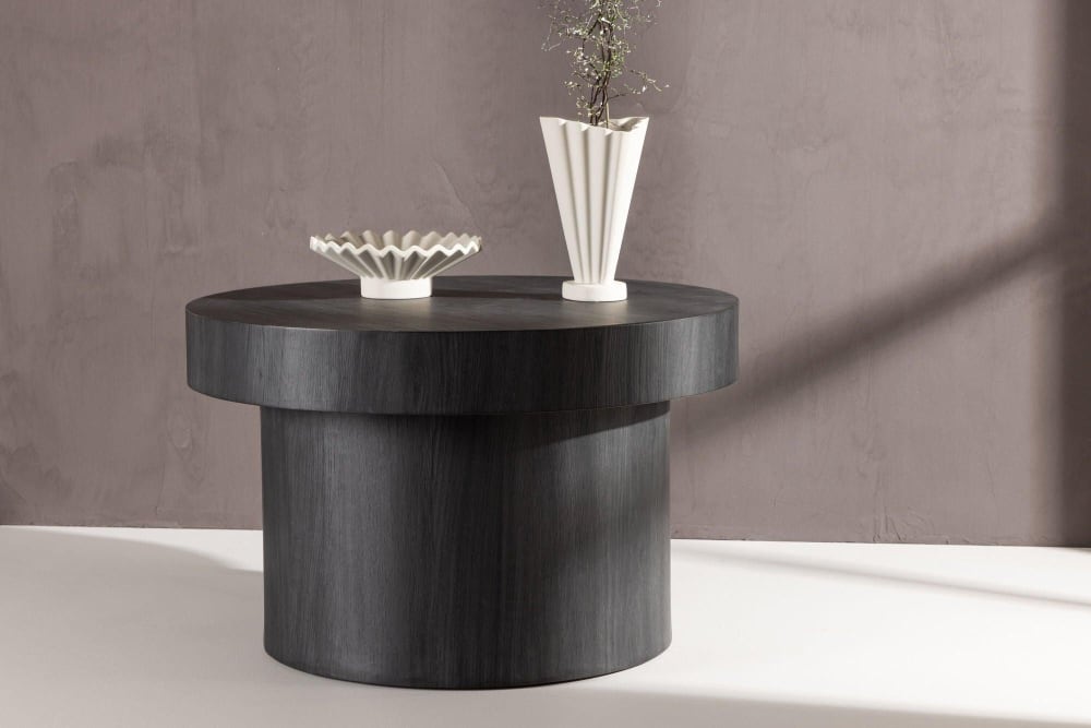 Couchtisch 80cm, Schwarz - Maisons Du Monde