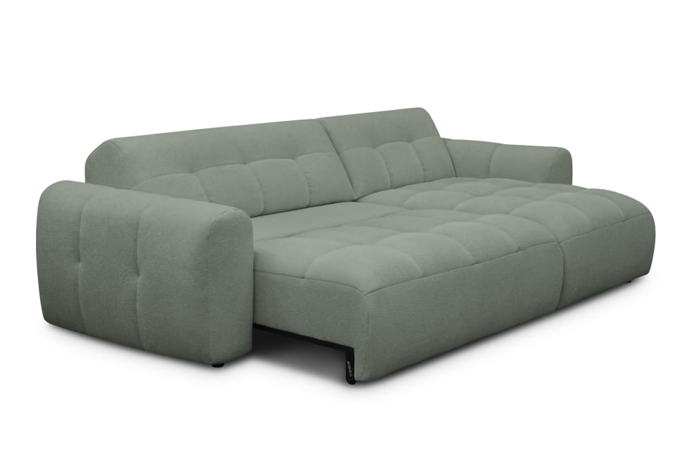 Ecksofa 4-Sitzer rechts, olive - Maisons Du Monde