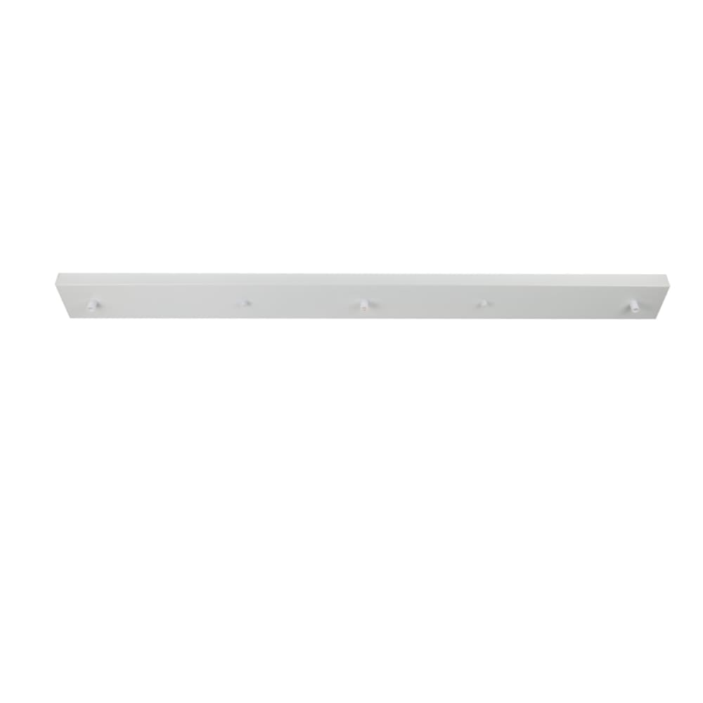 Support plafond suspension universel métal blanc 100 cm